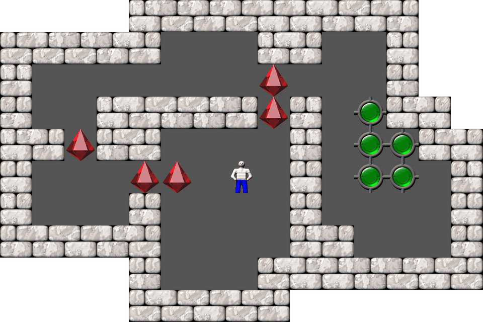 Sokoban Kevin B. Reilly Arranged level 141